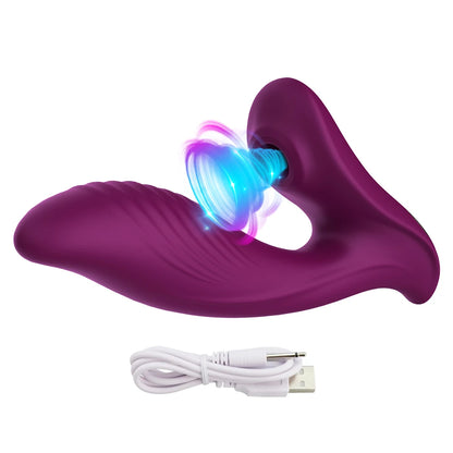 Vagina Sucking Vibrator 10 Speed Vibrating Oral Sex Suction Clitoris