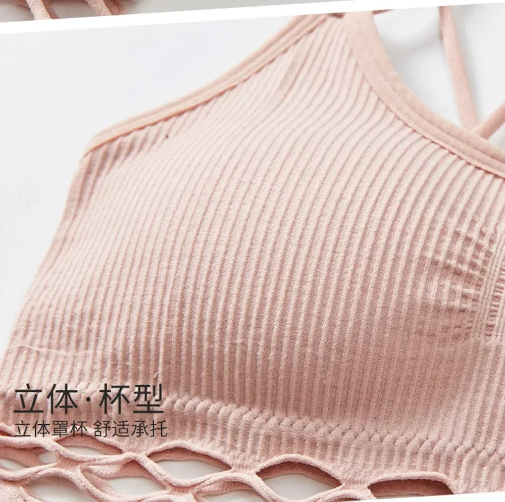 Hot Sales Tube Top Woman Bra Sexy Lingerie Female Fitness Top