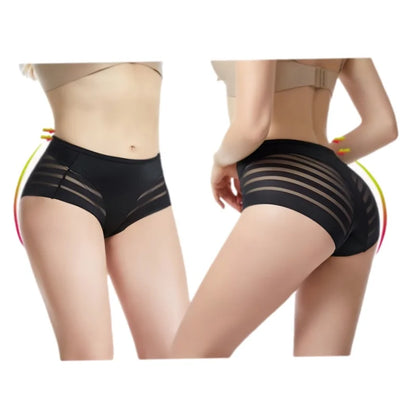 High Rise Briefs Women Tummy Control Seamless Panties High Elastic Panties