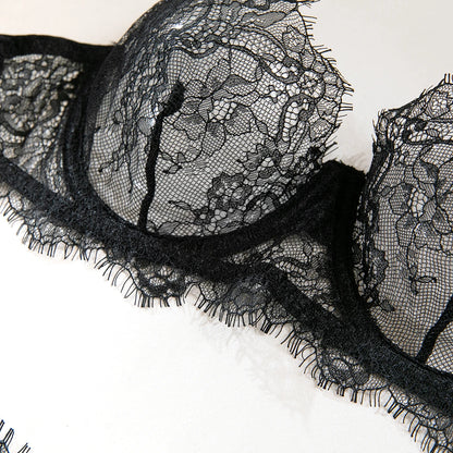 Krasapt New Ultra-thin Lace Soft Breathable Underwire Bra