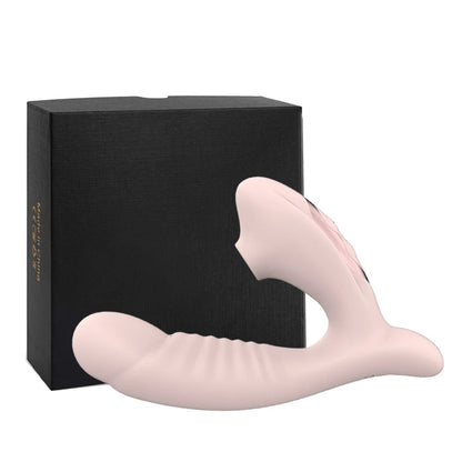 Sucking vibration 2-in-1 vibrator 10-speed oral sex 10-speed vibration