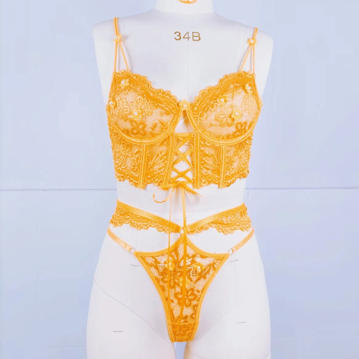 Toucheart Sexy Lingerie Strap Underwire Lace Bra For Women Sexy