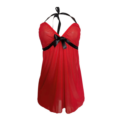 Ladies Lace Sexy Sling Nightdress Sheer