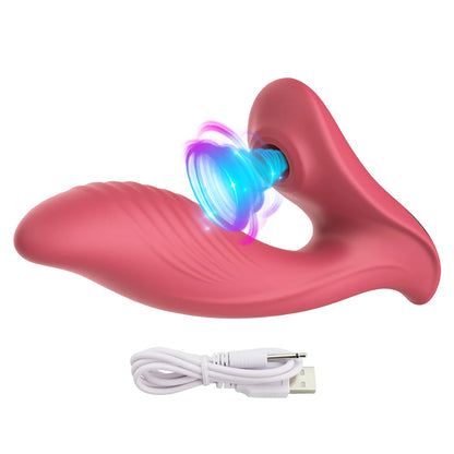Vagina Sucking Vibrator 10 Speed Vibrating Oral Sex Suction Clitoris