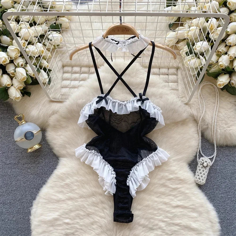 Tornova Sexy Uniform Lingerie Set