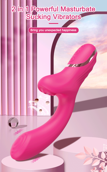 Powerful Clitoral Sucking Dildo Vibrator Female 20 Modes Clitoris Stimulator