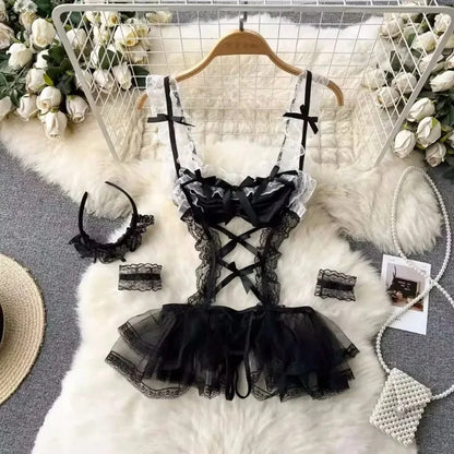 Tornova Sexy Uniform Lingerie Set