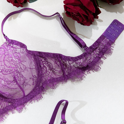 Krasapt New Ultra-thin Lace Soft Breathable Underwire Bra