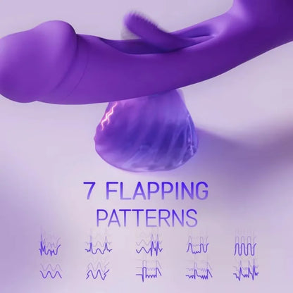 3 In 1 Tapping Patting Sucking Vibrator 21Modes Clitoris Clit Sucker
