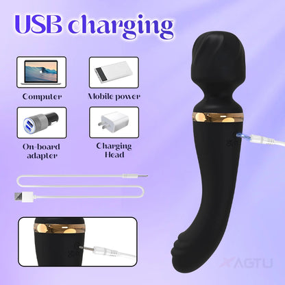 Rechargeable Vibrator for Women Clitoris Stimulator Silicone