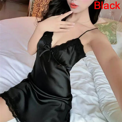 Lingerie Silk Robe Dress Nightdress