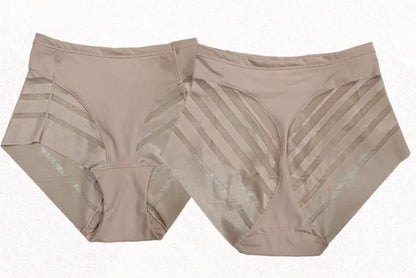 High Rise Briefs Women Tummy Control Seamless Panties High Elastic Panties