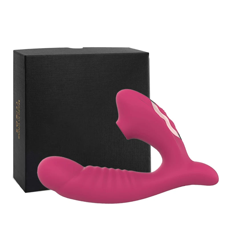 Sucking vibration 2-in-1 vibrator 10-speed oral sex 10-speed vibration