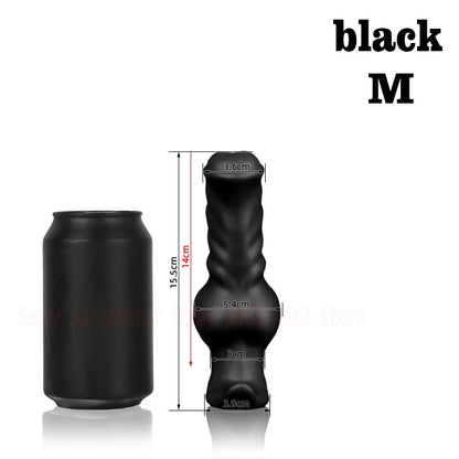 Silicone Dog Dildo Soft Big ButtPlug Stimulation Animal Dildo