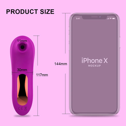 Powerful Clit Sucking Vibrator for Women Nipple Clitoris Sucker Stimulator