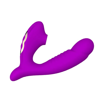 Sucking vibration 2-in-1 vibrator 10-speed oral sex 10-speed vibration