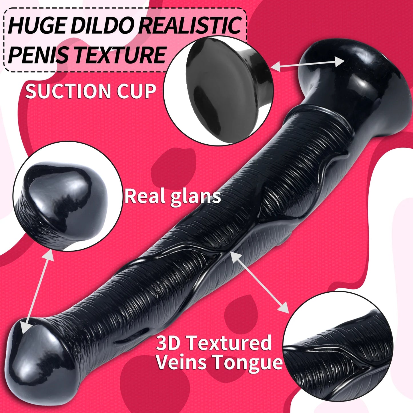 Horse Penis Huge Animal Dildo For Women Lesbian Gay Anal Dildos