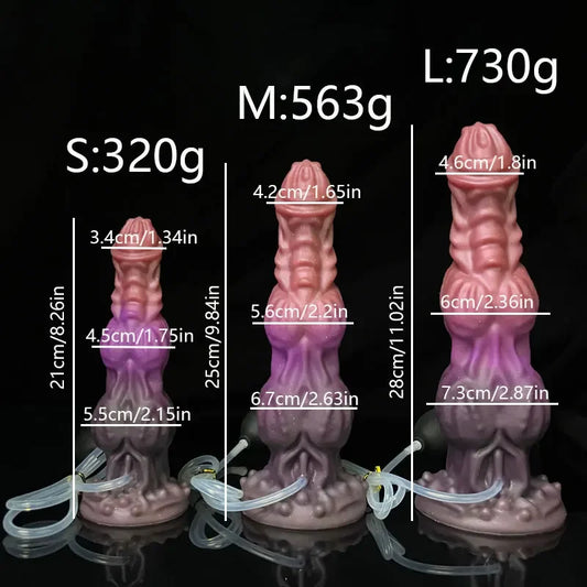 Animal Ejaculating Dildo With Suction Cup