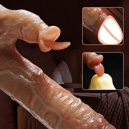 Thrusting Realistic Dildo for Women Big Penis Sex Toy