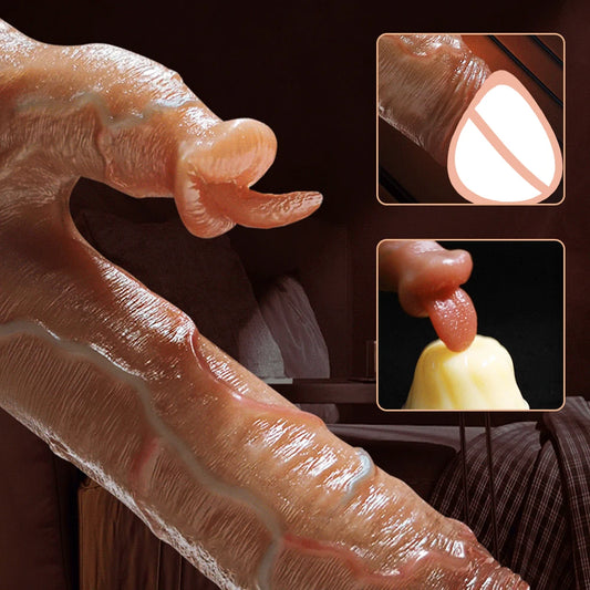 Thrusting Realistic Dildo for Women Big Penis Sex Toy