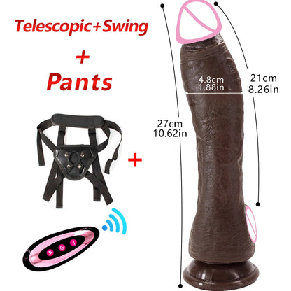 Big Vibrator Dildo for Women Heating Thrusting Realistic Sex Machine