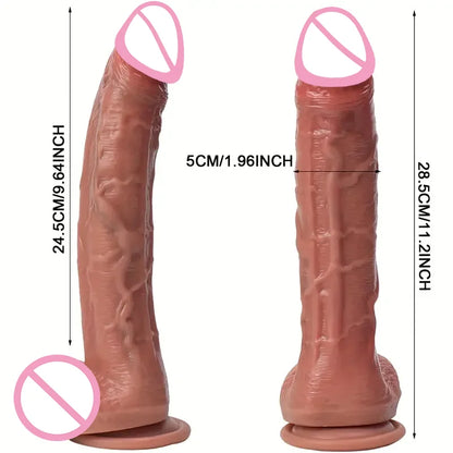 7 Inch Realistic Silicone Thick Dildo Big Dick Double Penetration