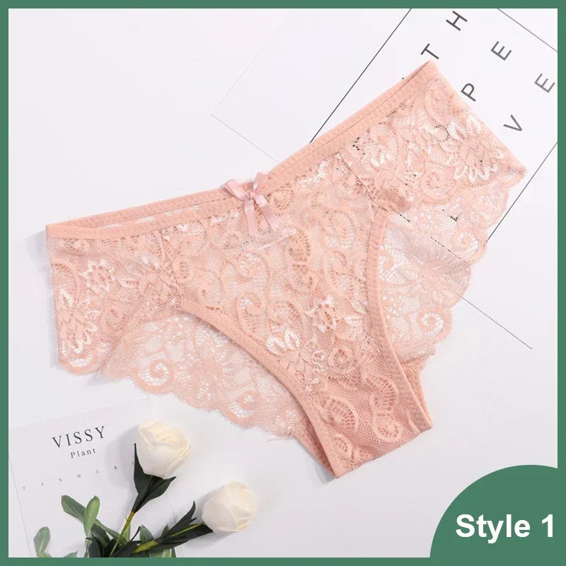 Sexy Transparent Lace Panties
