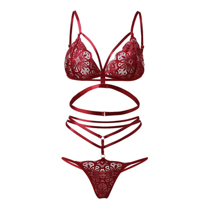 Women's Two Piece Sets Fashion Strappy Design