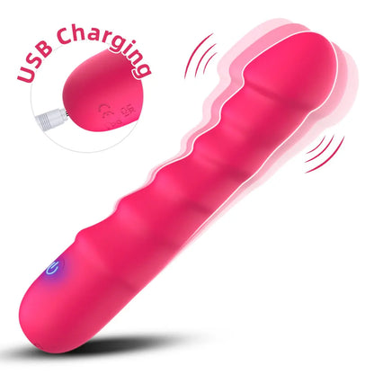 20 Modes Vibrator Soft Silicone Dildo Realistic Penis Strong Motor