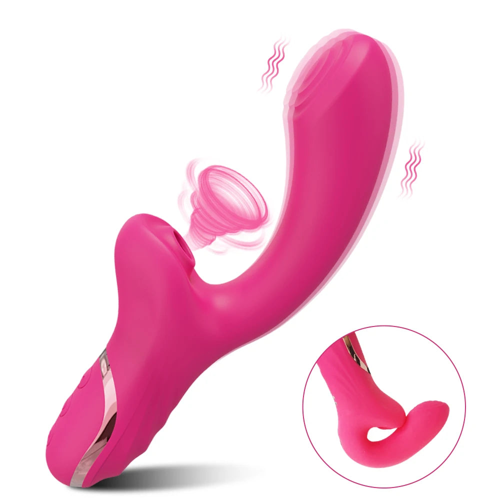 Powerful Clitoral Sucking Dildo Vibrator Female 20 Modes Clitoris Stimulator