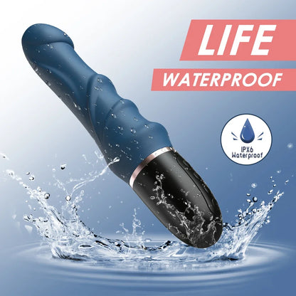Big Dildo Vibrator for Women 10 Modes G-spot Clitoral Stimulator