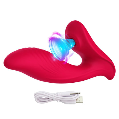 Vagina Sucking Vibrator 10 Speed Vibrating Oral Sex Suction Clitoris