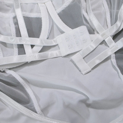 Lace Transparent Bodysuit Lingerie