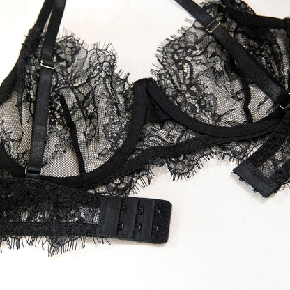 Krasapt New Ultra-thin Lace Soft Breathable Underwire Bra
