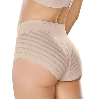 High Rise Briefs Women Tummy Control Seamless Panties High Elastic Panties