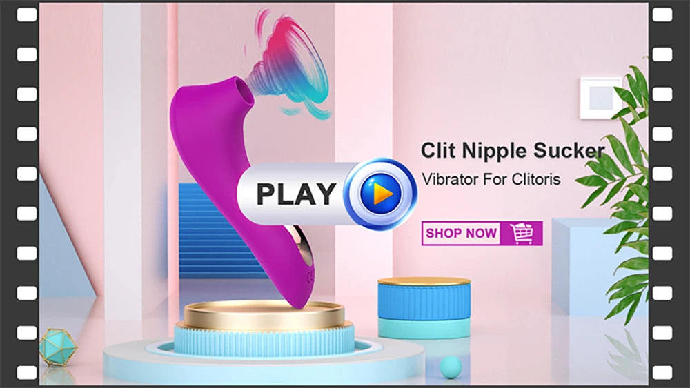 Powerful Clit Sucking Vibrator for Women Nipple Clitoris Sucker Stimulator