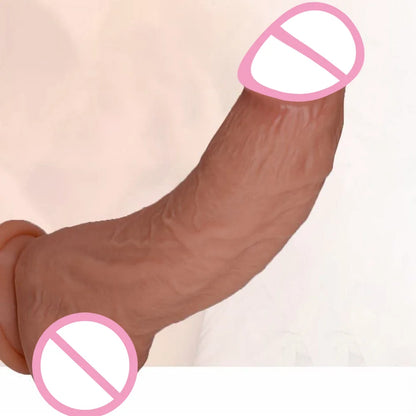 7 Inch Realistic Silicone Thick Dildo Big Dick Double Penetration
