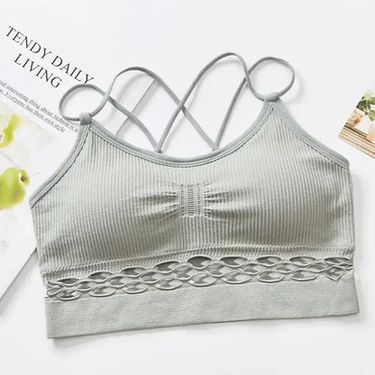 Hot Sales Tube Top Woman Bra Sexy Lingerie Female Fitness Top