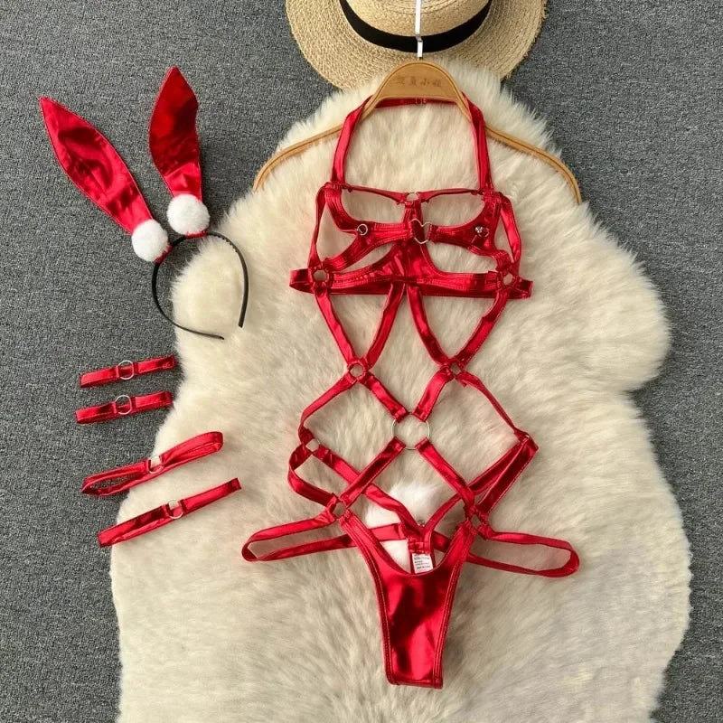 Tornova Sexy Uniform Lingerie Set