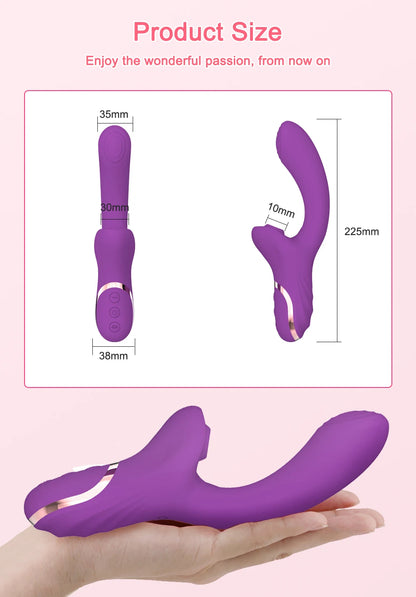 Clit Sucker Vagina Vibrator for Women G-Spot Clitoris