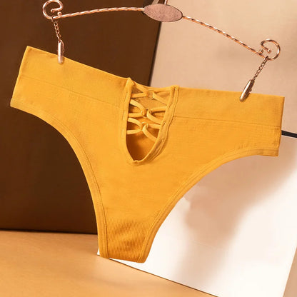 Low-Waist Temptation Briefs Thong Panties