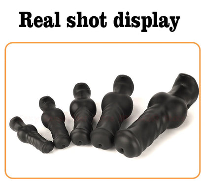 Silicone Dog Dildo Soft Big ButtPlug Stimulation Animal Dildo
