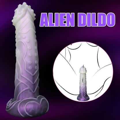 Huge Monster Dildo with Raised Points