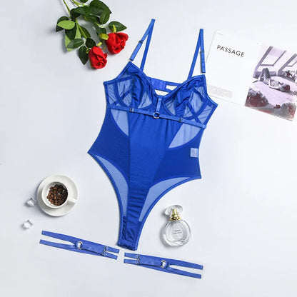 New Women Lingerie Set Lace Push Up Bra Panties Sets Deep V