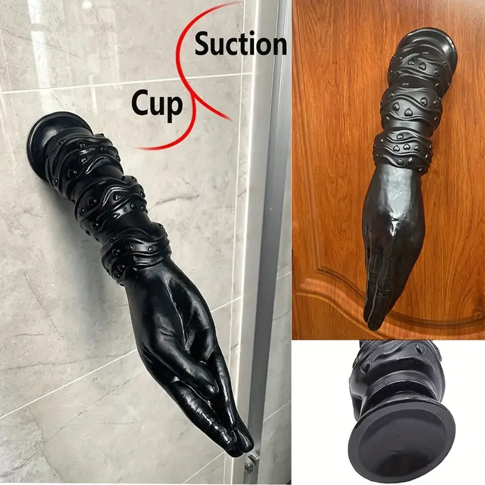 Soft Lifelike Large Fisting Dildo With Suction Cup