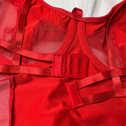 Lace Transparent Bodysuit Lingerie