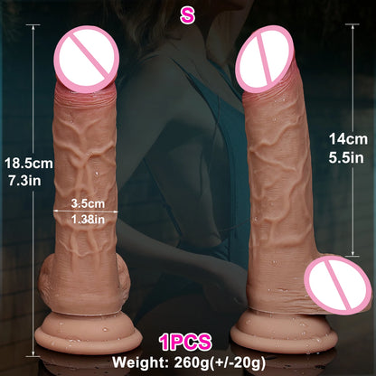 Realistic Veins Thick Dildo
