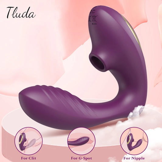 Clit Sucker Vibrator for Women Vagina G-Spot Vibrator Clitoris Stimulator