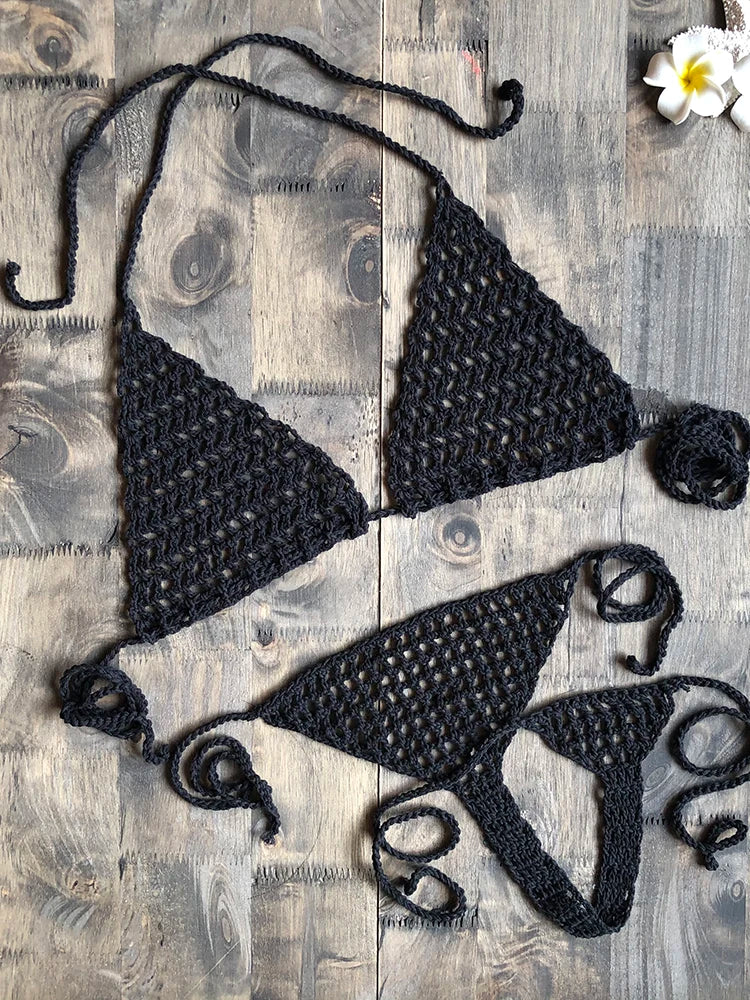 Handmade Crochet Micro Bikini G Thong