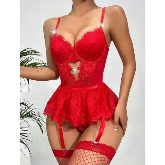 Lace Sexy Lingerie Transparent Hot Porno Lace Erotic Underwear